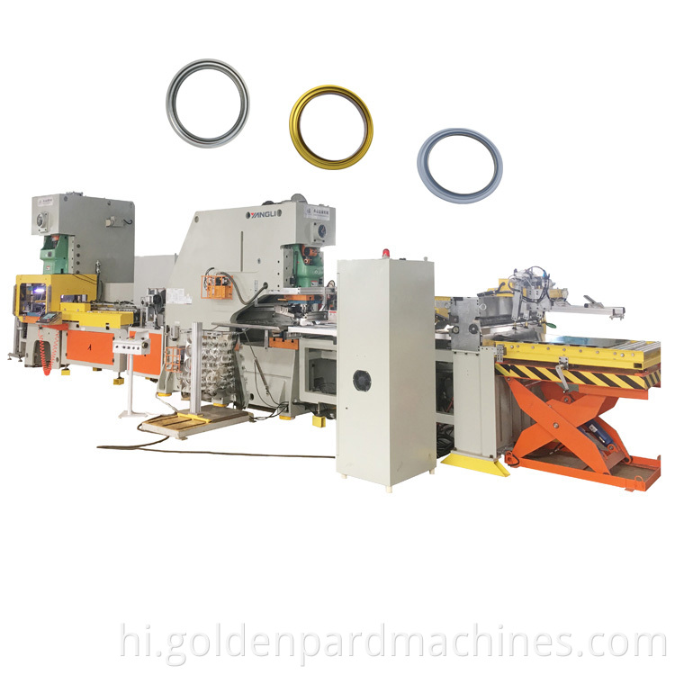 ring cap making line 